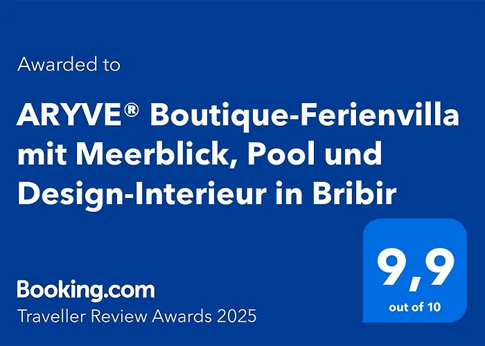 شقة Aryve Boutique-ferienvilla Mit Meerblick, Pool Und Design-interieur In *
