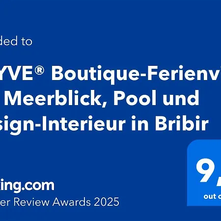 Apartmán Aryve Boutique-ferienvilla Mit Meerblick, Pool Und Design-interieur In *